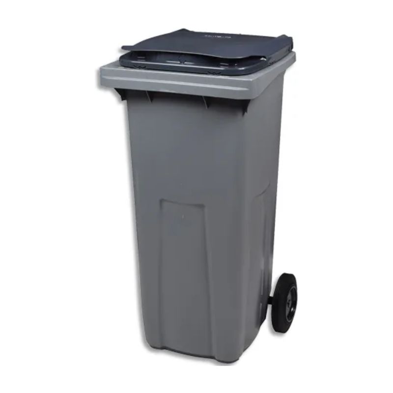 ROSSIGNOL Conteneur mobile Korok 120 litres Gris anthracite, en polyéthylène, prise frontale ROSSIGNOL Conteneur mobile Korok 120 litres Gris anthracite, en polyéthylène, prise frontale