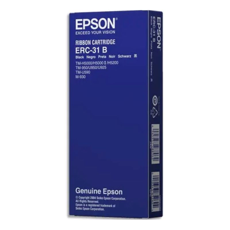 EPSON Ruban imprimante M930/TM930 Noir ERC 31 EPSON Ruban imprimante M930/TM930 Noir ERC 31
