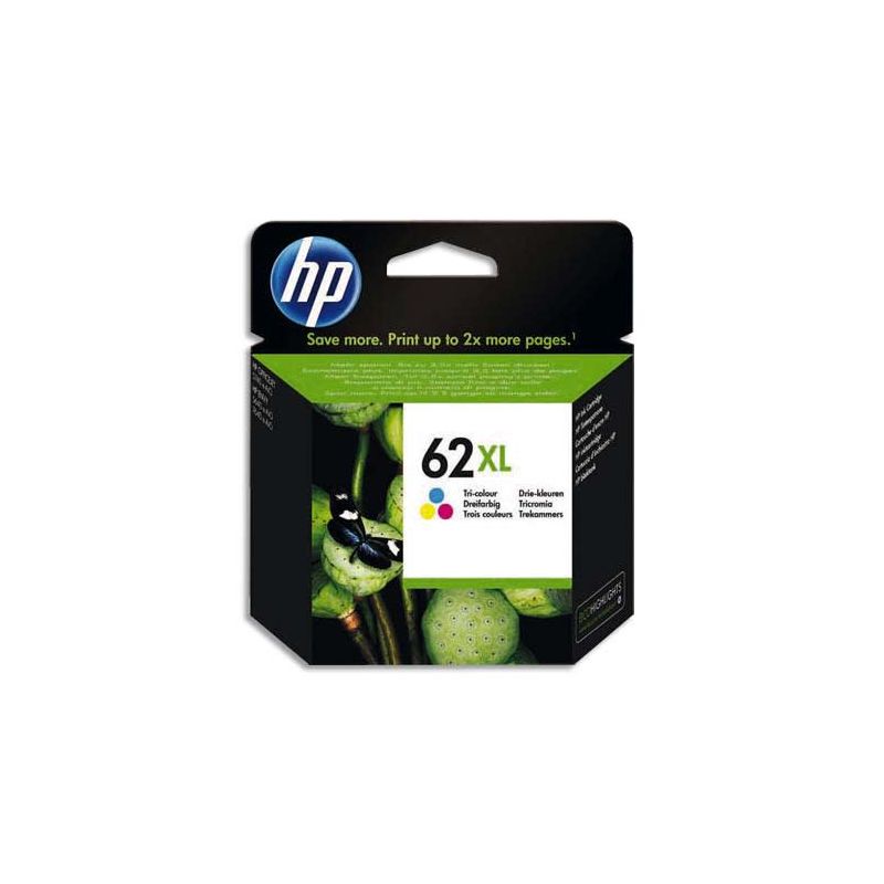HP Pack Jet d'encre 3 couleur 62XL C2P07AE HP Pack Jet d'encre 3 couleur 62XL C2P07AE