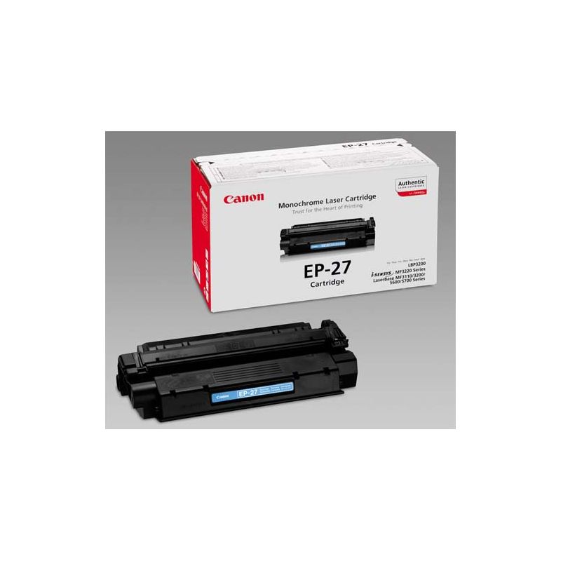 CANON Cartouche Laser Noir EP27pour imprimante LBP3200 CANON Cartouche Laser Noir EP27pour imprimante LBP3200