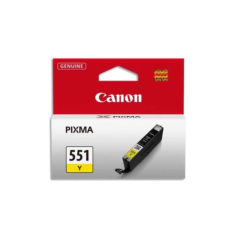CANON Cartouche Jet d'encre Jaune 551 6511B001 CANON Cartouche Jet d'encre Jaune 551 6511B001