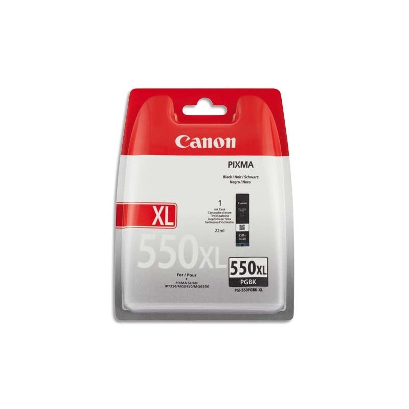 CANON Cartouche Jet d'encre Noir Pigmentée 6431B001