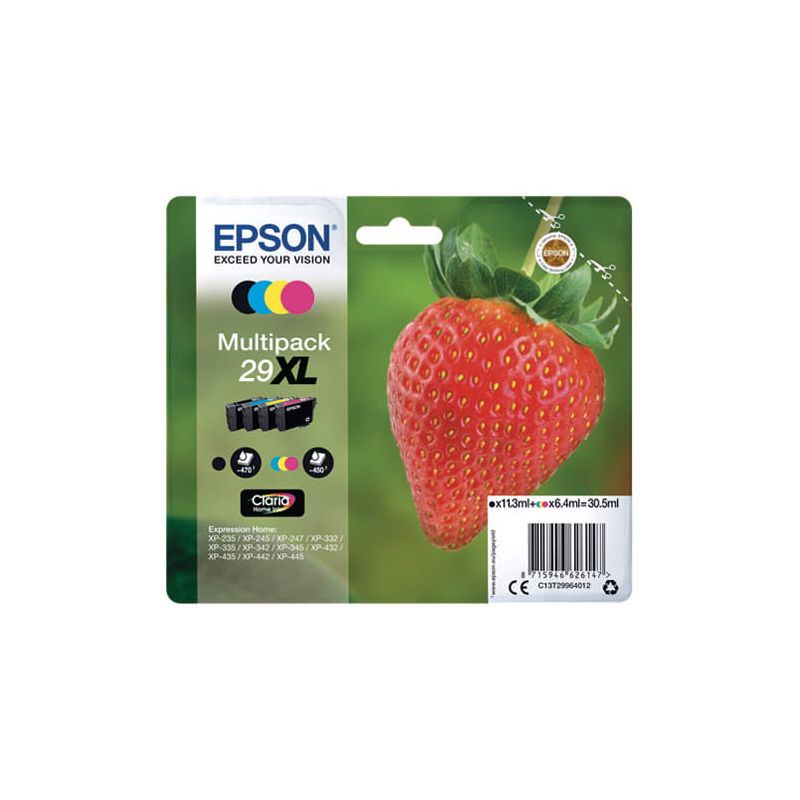 EPSON Multipack Jet d'encre Fraise C13T29964010