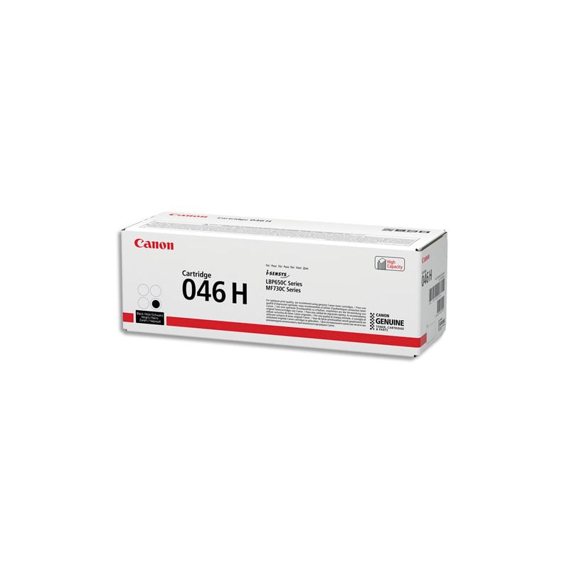 CANON Cartouche Laser 046H Noir 1254C002 CANON Cartouche Laser 046H Noir 1254C002