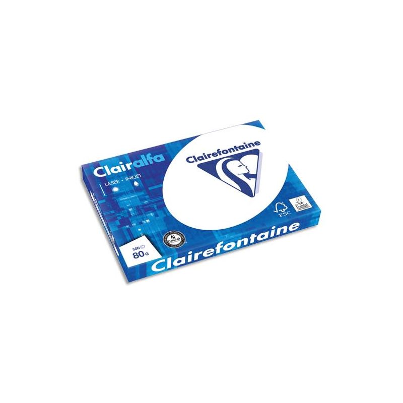 CLAIREFONTAINE Ramette 500 feuilles A3 80g 1969 CLAIREFONTAINE Ramette 500 feuilles A3 80g 1969