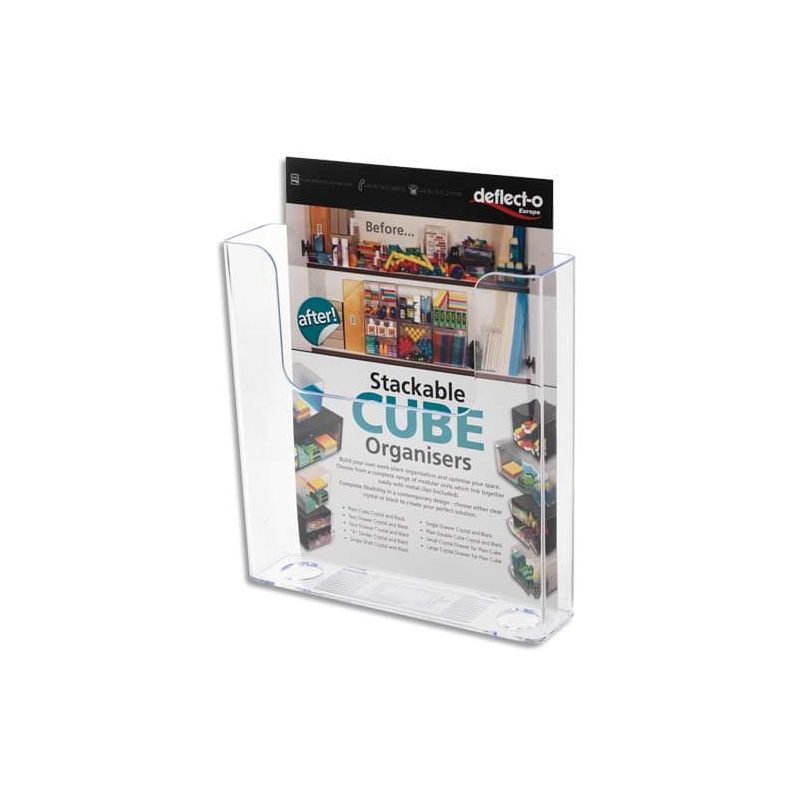 DEFLECTO Porte brochures A5 muraux DEFLECTO Porte brochures A5 muraux