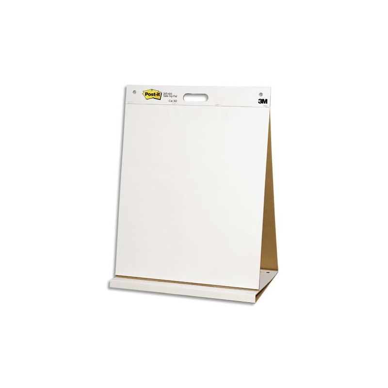POST-IT Lot de 2 paperboards repositionnables (Meeting-chart) 30 feuilles recyclées POST-IT Lot de 2 paperboards repositionnables (Meeting-chart) 30 feuilles recyclées