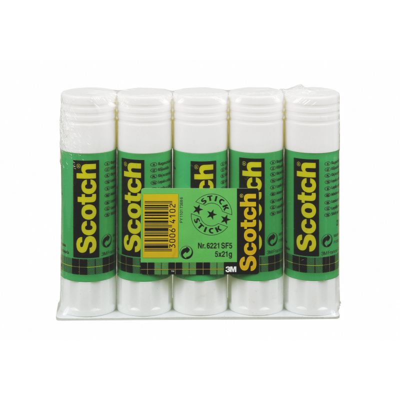 SCOTCH Lot de 5 bâtons de colle SCOTCH Lot de 5 bâtons de colle