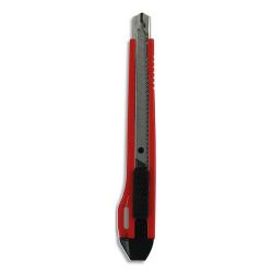 PERGAMY Cutter plastique autobloquant pour lame 9 mm