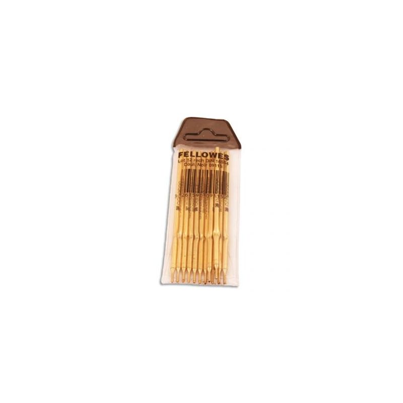 FELLOWES Recharge pour stylo bille sur socle pointe fine coloris Noir FELLOWES Recharge pour stylo bille sur socle pointe fine coloris Noir