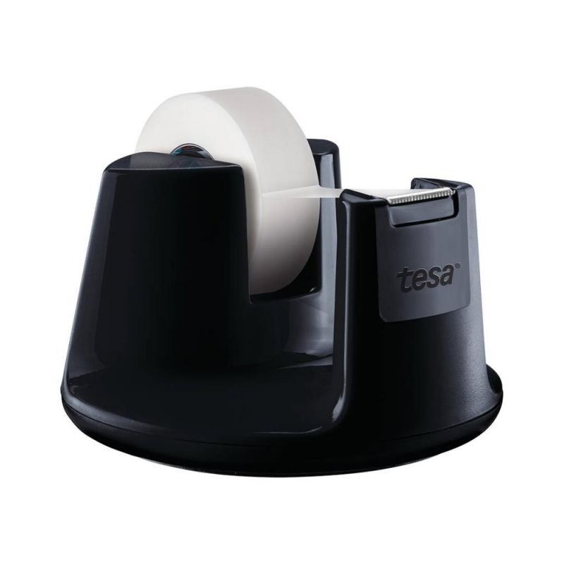 TESA Dévidoir Compact Noir avec un ruban d'adhésif invisible 19mm x 33m TESA Dévidoir Compact Noir avec un ruban d'adhésif invisible 19mm x 33m