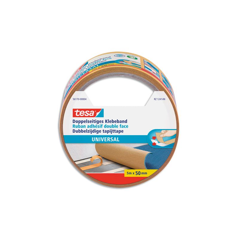 TESA Rouleau Adhésif double face pour fixation extra-forte TESA Rouleau Adhésif double face pour fixation extra-forte