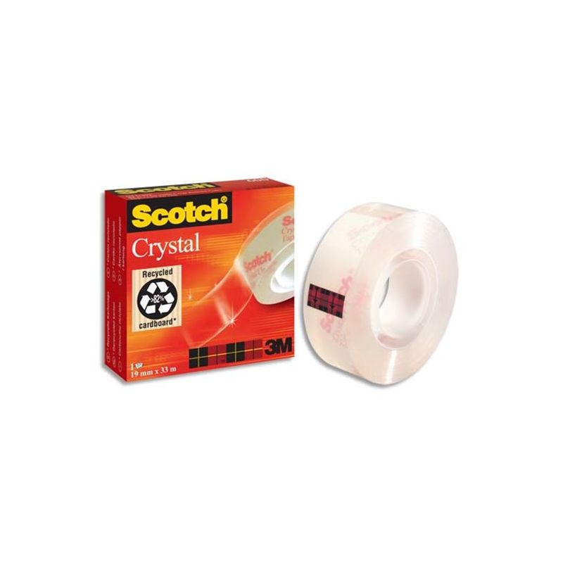 SCOTCH Ruban Crystal 19 mm x 33 m SCOTCH Ruban Crystal 19 mm x 33 m