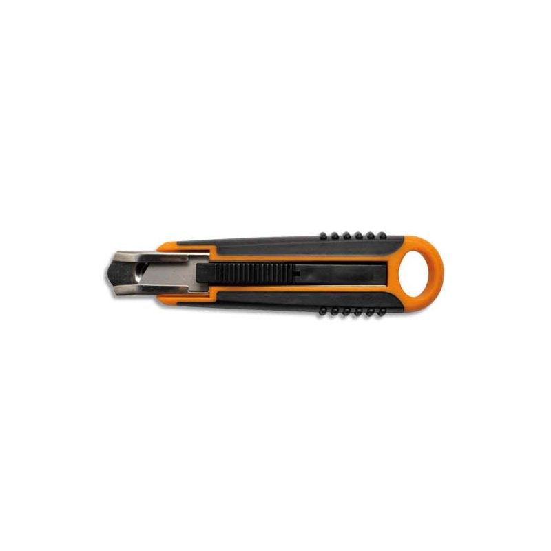 FISKARS Cutter de sécurité - Lame trapézoidale spécifique 18mm FISKARS Cutter de sécurité - Lame trapézoidale spécifique 18mm