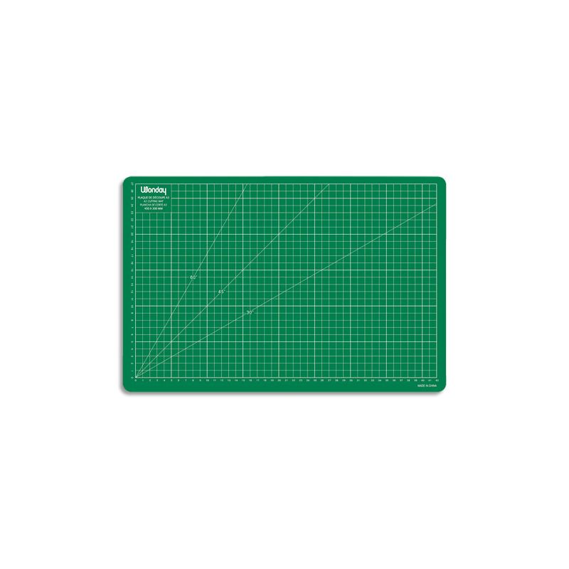 WONDAY Plaque de découpe verte 450x300x3mm WONDAY Plaque de découpe verte 450x300x3mm