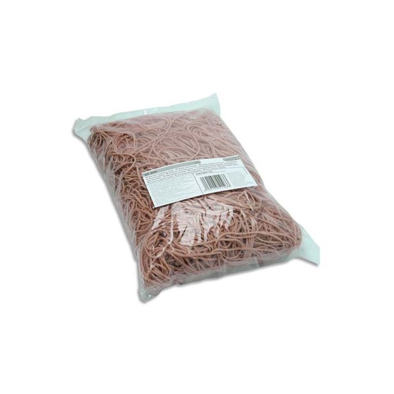 WONDAY Sac de 1kg d'élastique en caoutchouc large 90x6mm