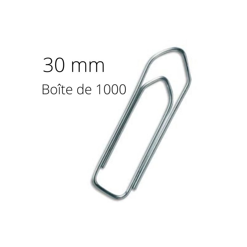 Boîte de 1000 attaches lettres 30mm en acier galvanisé et bout chevron Boîte de 1000 attaches lettres 30mm en acier galvanisé et bout chevron