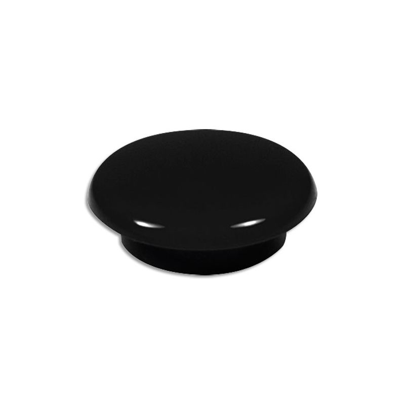 Boîte de 7 aimants 20 mm ronds Noir Boîte de 7 aimants 20 mm ronds Noir