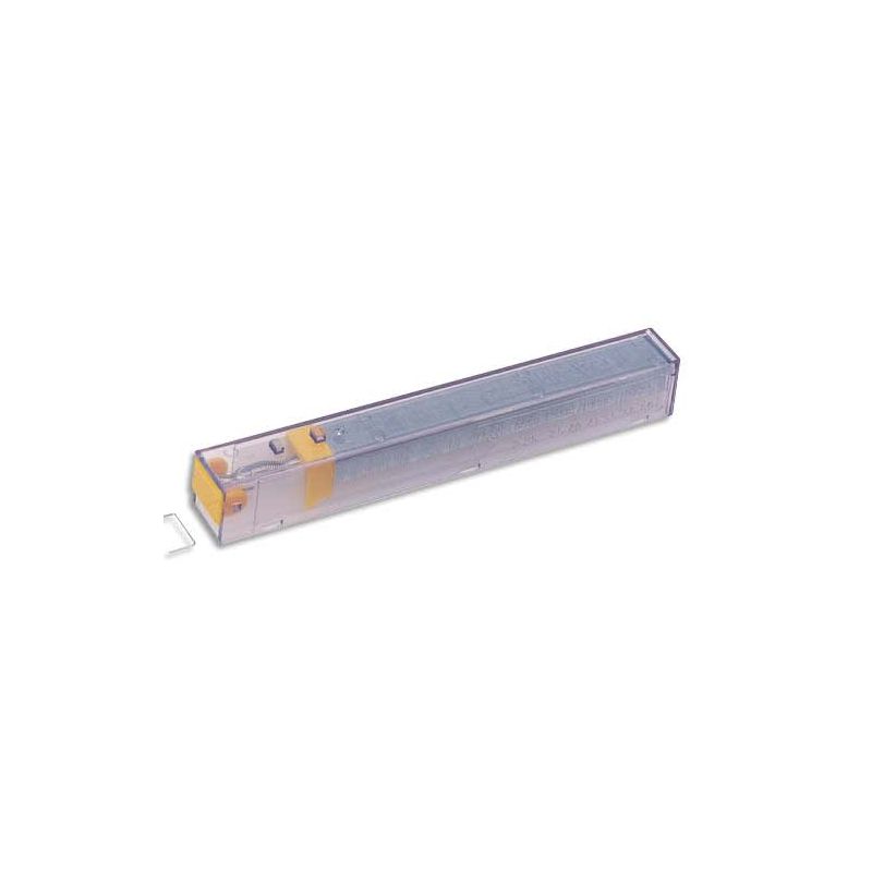 LEITZ Boîte de 5 recharges 210 agrafes 26/08 Jaune