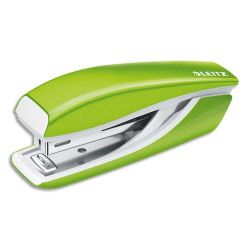 LEITZ Mini pince agrafeuse WOW Vert agrafes n°10 capacité 10 feuilles