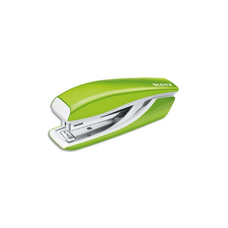 LEITZ Mini pince agrafeuse WOW Vert agrafes n°10 capacité 10 feuilles LEITZ Mini pince agrafeuse WOW Vert agrafes n°10 capacité 10 feuilles