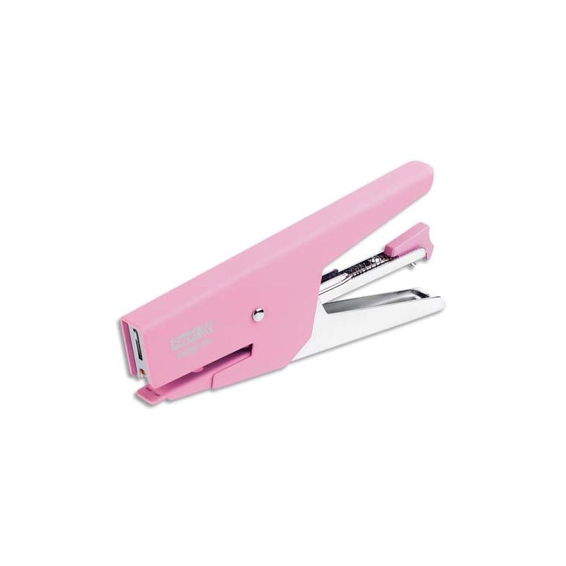 RAPID Pince agrafeuse BB58 Capacité 15 feuilles Coloris Rose RAPID Pince agrafeuse BB58 Capacité 15 feuilles Coloris Rose