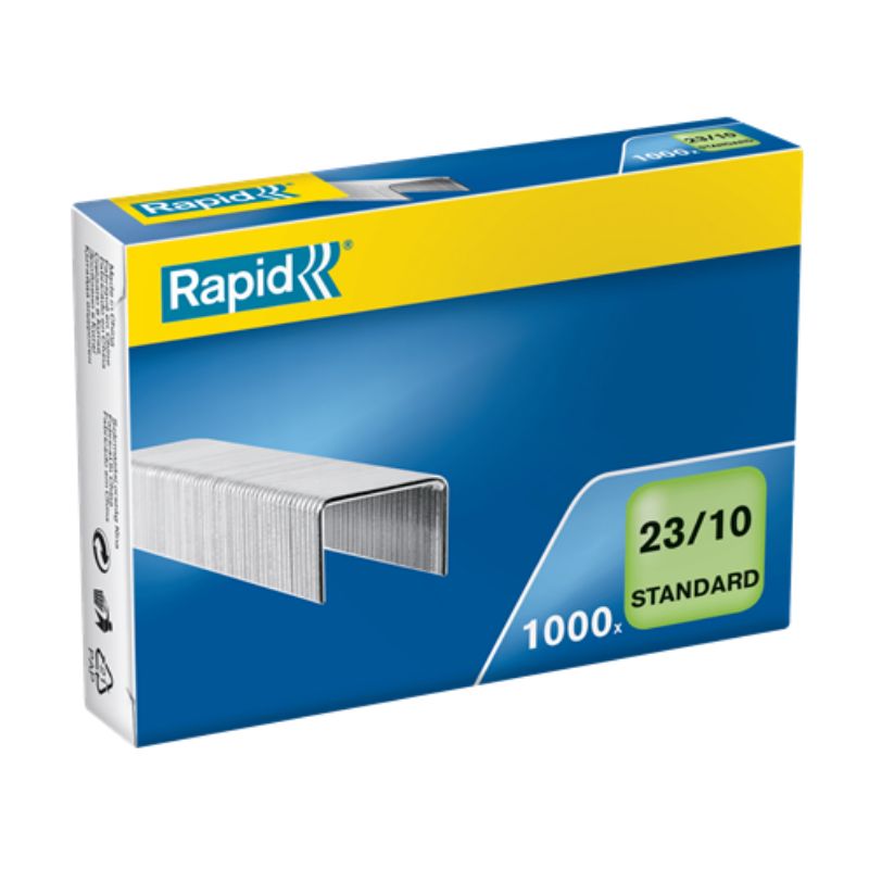 RAPID Agrafes Nº23/10 en boîte de 1000