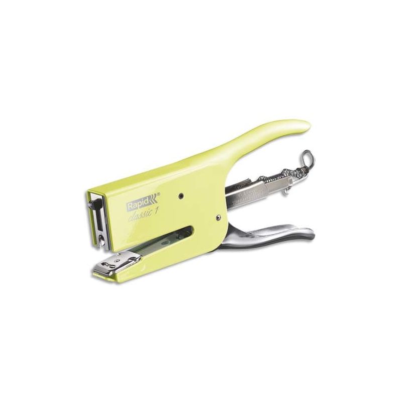 RAPID Pince agrafeuse K1 MELLOW YELLOW Capacité 50 feuilles