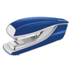 LEITZ Agrafeuse à plat gros travaux Capacité 40 feuilles Bleu