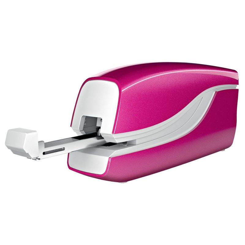 LEITZ Agrafeuse portable électrique Rose Capacité 10 feuilles LEITZ Agrafeuse portable électrique Rose Capacité 10 feuilles