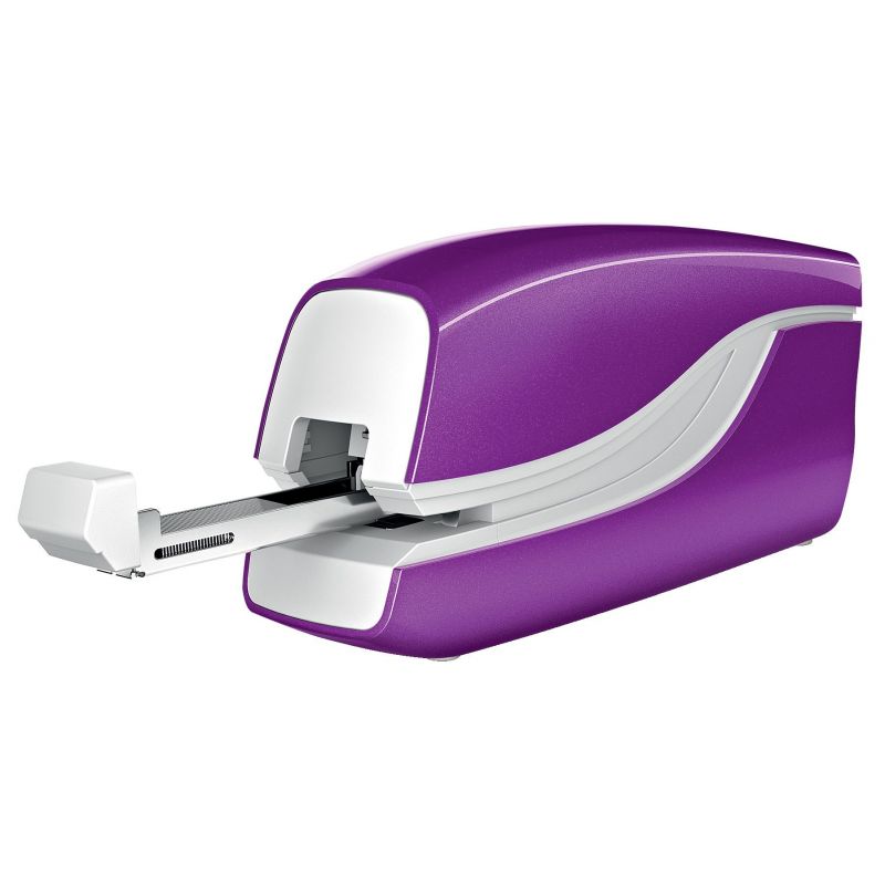 LEITZ Agrafeuse portable électrique Violet Capacité 10 feuilles LEITZ Agrafeuse portable électrique Violet Capacité 10 feuilles