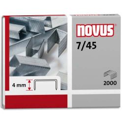 NOVUS Blister de 2000 agrafes 7/45
