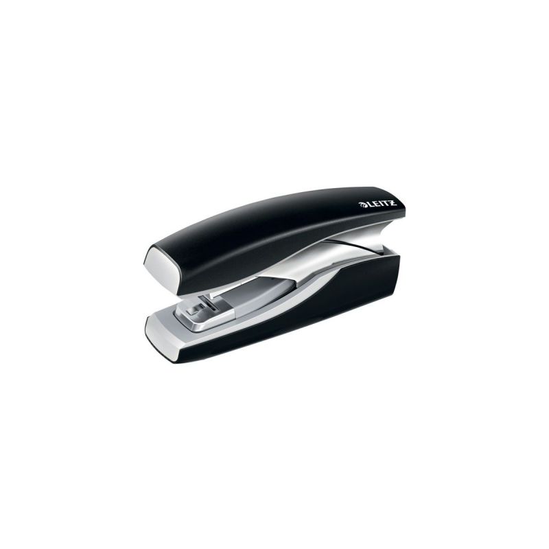 LEITZ Agrafeuse sur socle NeXXt Softpress Noir Capacité 30 feuilles LEITZ Agrafeuse sur socle NeXXt Softpress Noir Capacité 30 feuilles