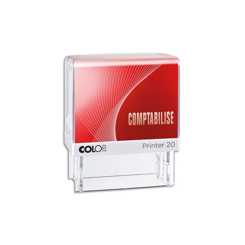 COLOP Timbre formule COMPTABILISE Encrage Rouge COLOP Timbre formule COMPTABILISE Encrage Rouge