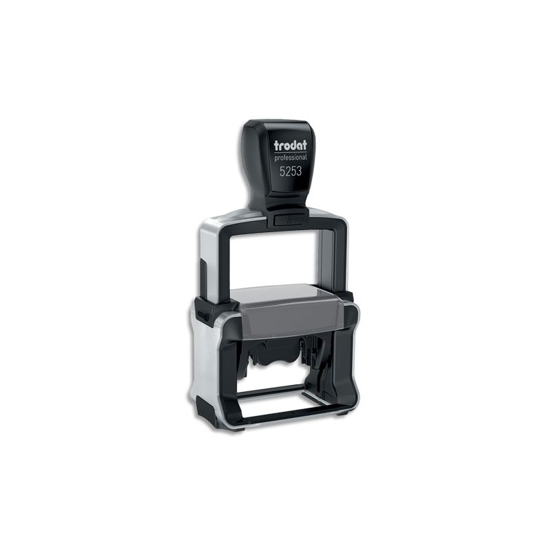 TRODAT Timbre personnalisable 6 lignes + 1 recharge Noir TRODAT Timbre personnalisable 6 lignes + 1 recharge Noir