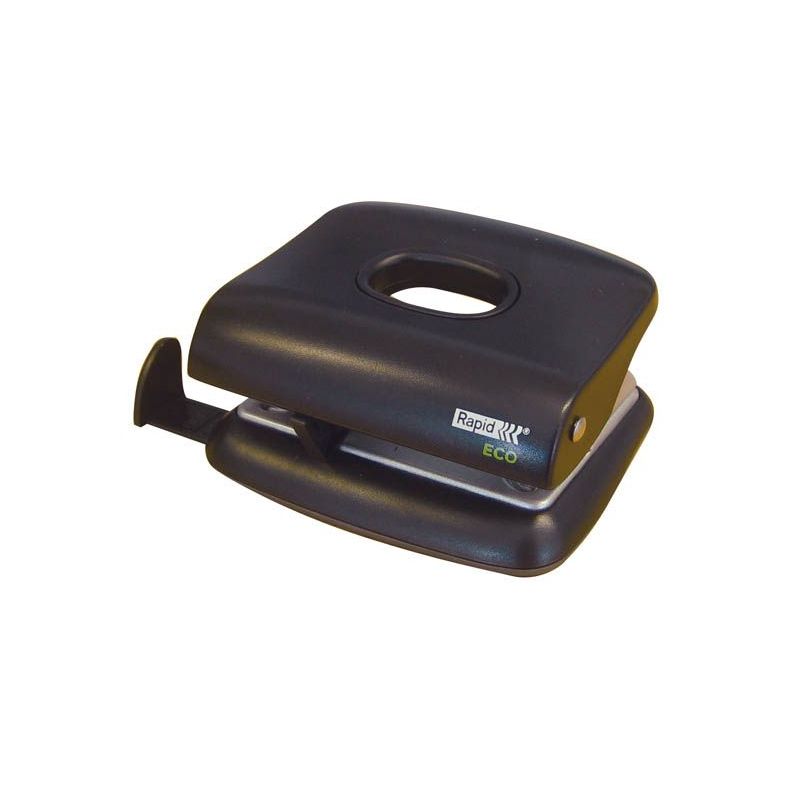 RAPID Perforateur 2 trous Eco 100% recyclé Capacité 20 feuilles RAPID Perforateur 2 trous Eco 100% recyclé Capacité 20 feuilles