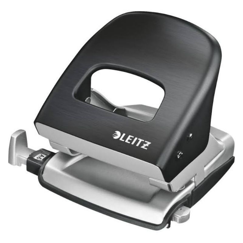 LEITZ Perforateur STYLE Noir 2 Trous Capacité 30 feuilles LEITZ Perforateur STYLE Noir 2 Trous Capacité 30 feuilles