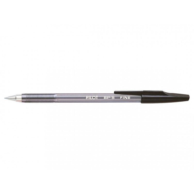PILOT BP-S Stylo à bille rechargeable pointe fine encre Noire PILOT BP-S Stylo à bille rechargeable pointe fine encre Noire