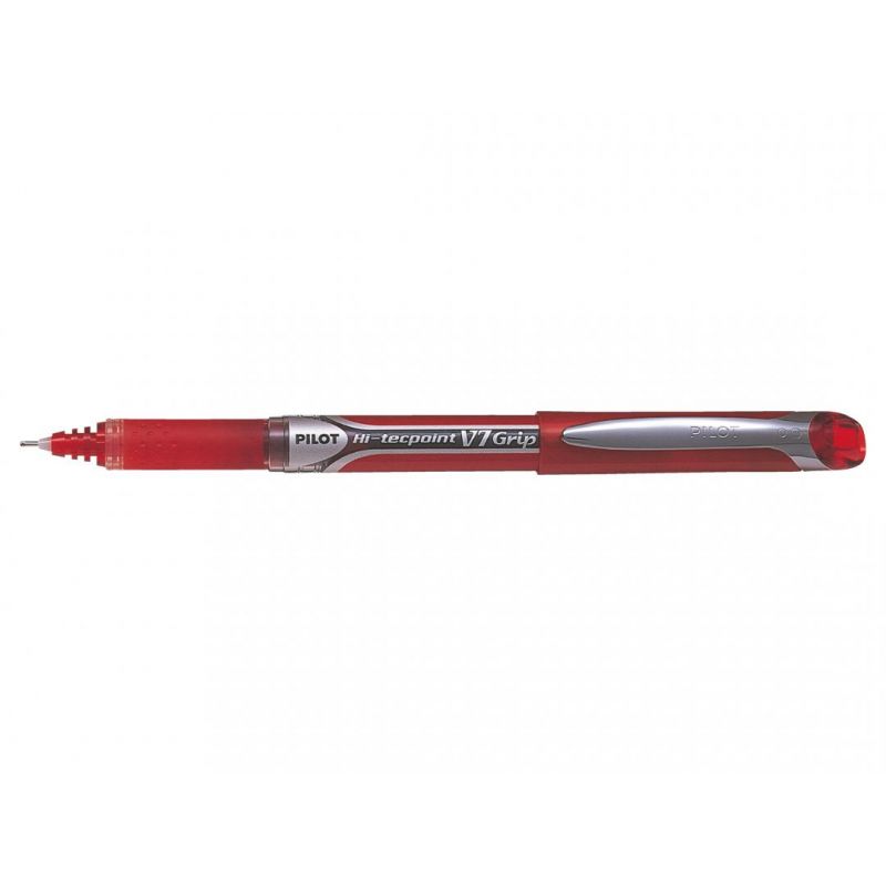 PILOT V7 Stylo roller grip pointe aiguille Rouge PILOT V7 Stylo roller grip pointe aiguille Rouge