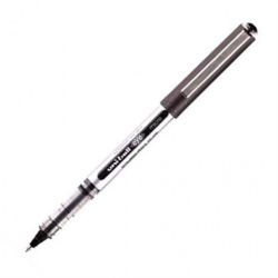 UNI-BALL EYE Stylo roller pointe métal ultra-fine encre liquide Noire
