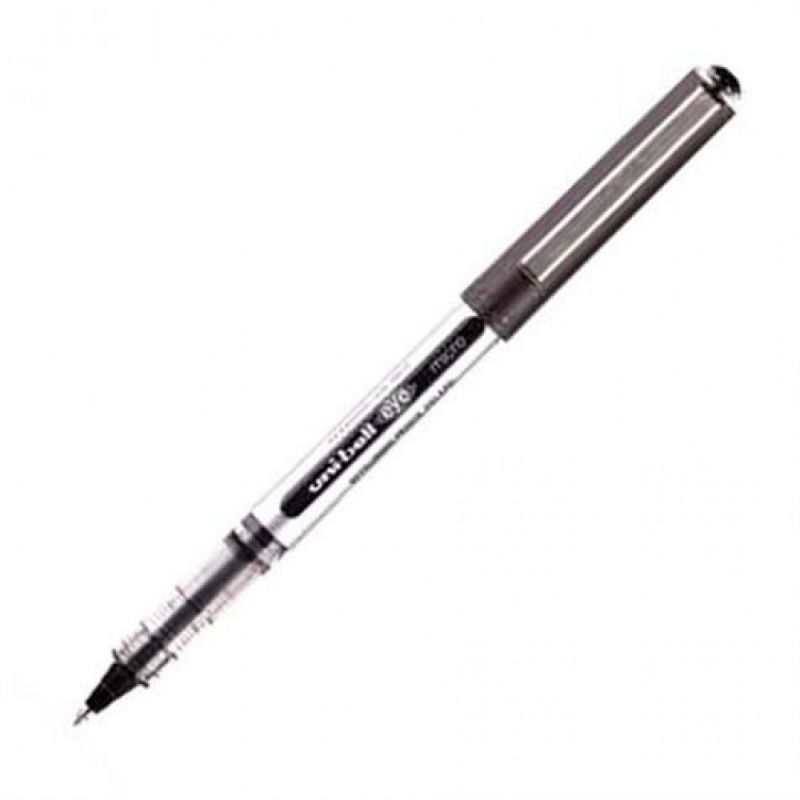 UNI-BALL EYE Stylo roller pointe métal ultra-fine encre liquide Noire UNI-BALL EYE Stylo roller pointe métal ultra-fine encre liquide Noire