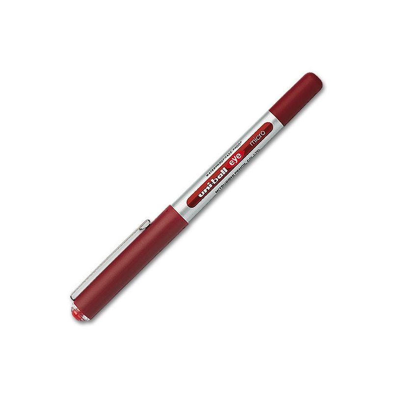 UNI-BALL EYE Stylo roller pointe métal ultra-fine encre liquide Rouge UNI-BALL EYE Stylo roller pointe métal ultra-fine encre liquide Rouge
