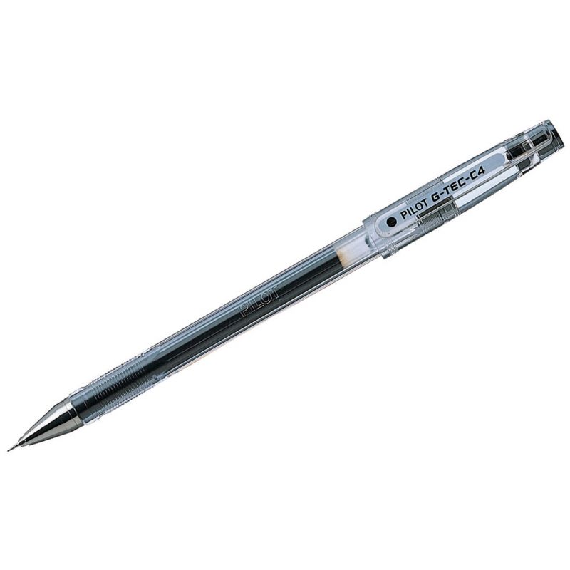 PILOT G-TEC-C4 Stylo à bille pointe hi-tech extra-fine encre gel Noire