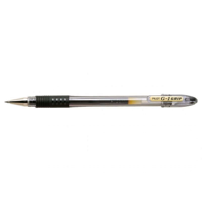 PILOT G-1 GRIP Stylo à bille pointe moyenne encre gel Noire PILOT G-1 GRIP Stylo à bille pointe moyenne encre gel Noire