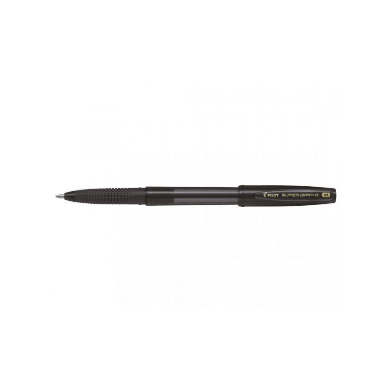 PILOT SUPER GRIP-G Stylo bille pointe moyenne Encre Noire PILOT SUPER GRIP-G Stylo bille pointe moyenne Encre Noire