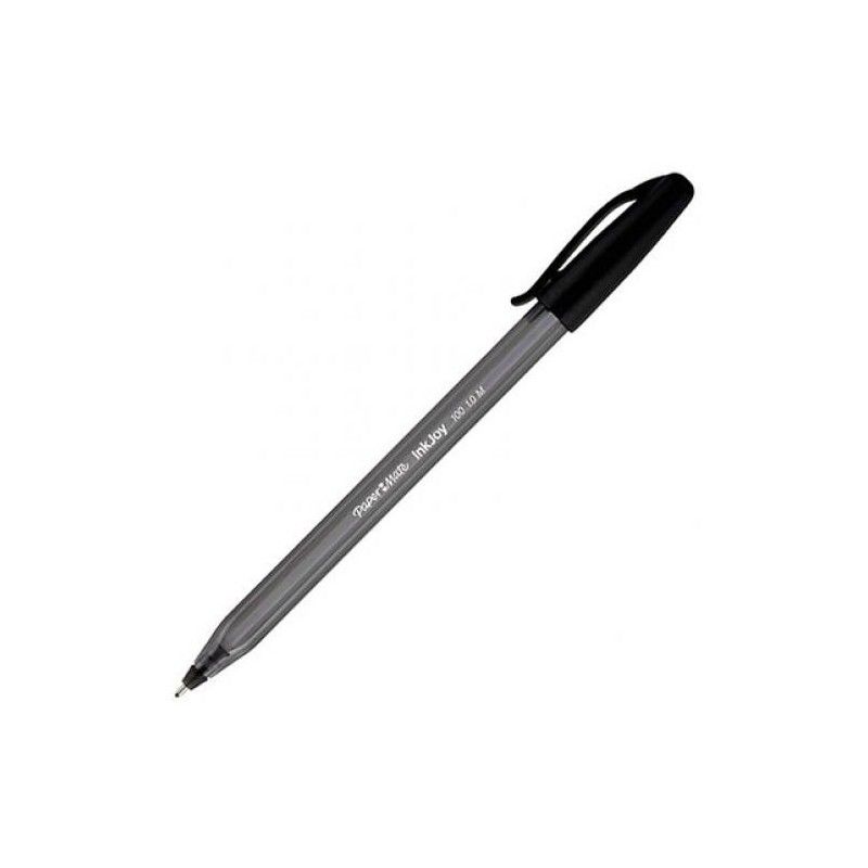 PAPERMATE INKJOY Stylo bille à capuchon pointe moyenne Encre Noire PAPERMATE INKJOY Stylo bille à capuchon pointe moyenne Encre Noire