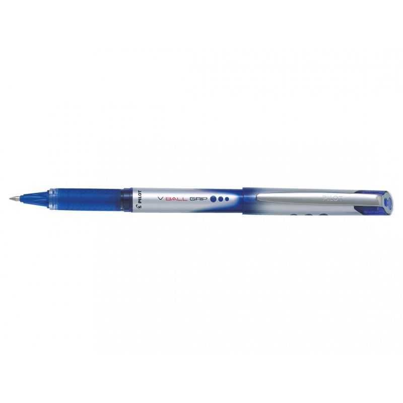 PILOT V-BALL GRIP Stylo roller pointe métal 0,7 mm Encre liquide Bleue PILOT V-BALL GRIP Stylo roller pointe métal 0,7 mm Encre liquide Bleue