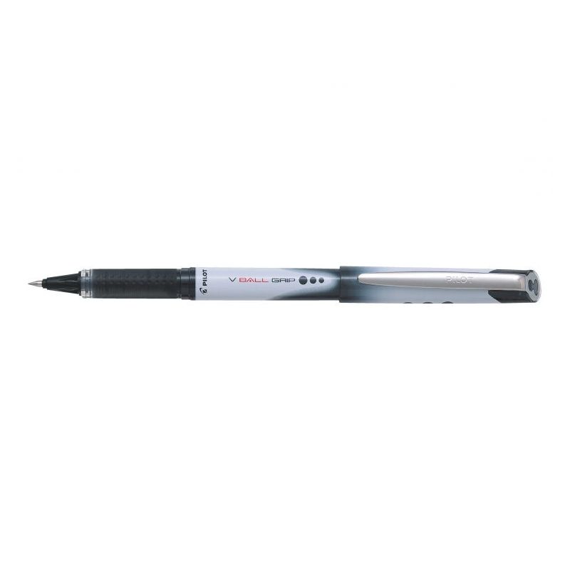 PILOT V-BALL GRIP Stylo roller pointe métal 0,5 mm Encre liquide Noire PILOT V-BALL GRIP Stylo roller pointe métal 0,5 mm Encre liquide Noire