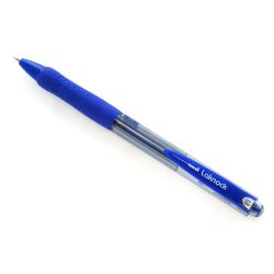 UNI-BALL LAKNOCK Stylo à bille rechargeable pointe moyenne rétractable encre Bleue