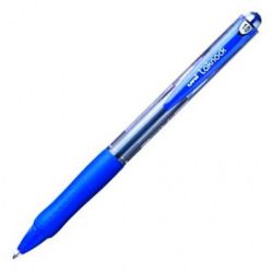UNI-BALL LAKNOCK Stylo bille rechargeable pointe large rétractable encre Bleue
